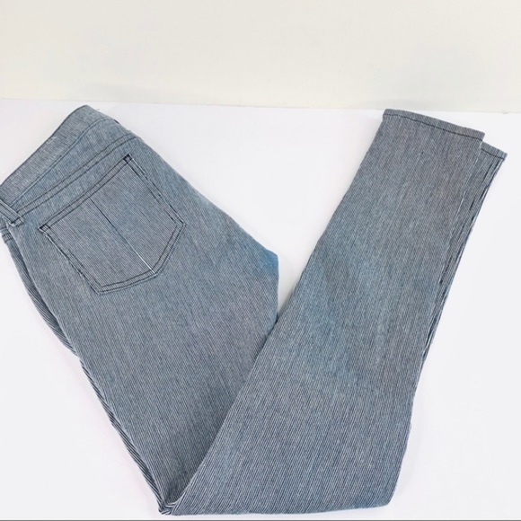 Rag and Bone RBW 23 Moto pinstripe Jeans - Picture 11 of 13